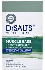 Dr. Salts Muscle Ease Epsomská sůl do koupele Eukalyptus Zázvor 2 kg