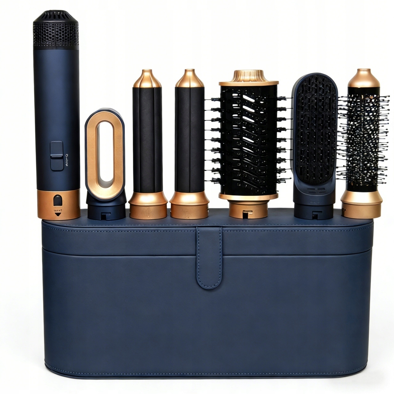 Suszarka i lokówka do włosów 6w1 wielofunkcyjna 1000W z futerałem iszczotką