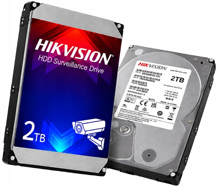 Pevný disk 2TB 3,5'' Hdd Surveillance pro Cctv DS-20HKVS-VX1 Hikvision