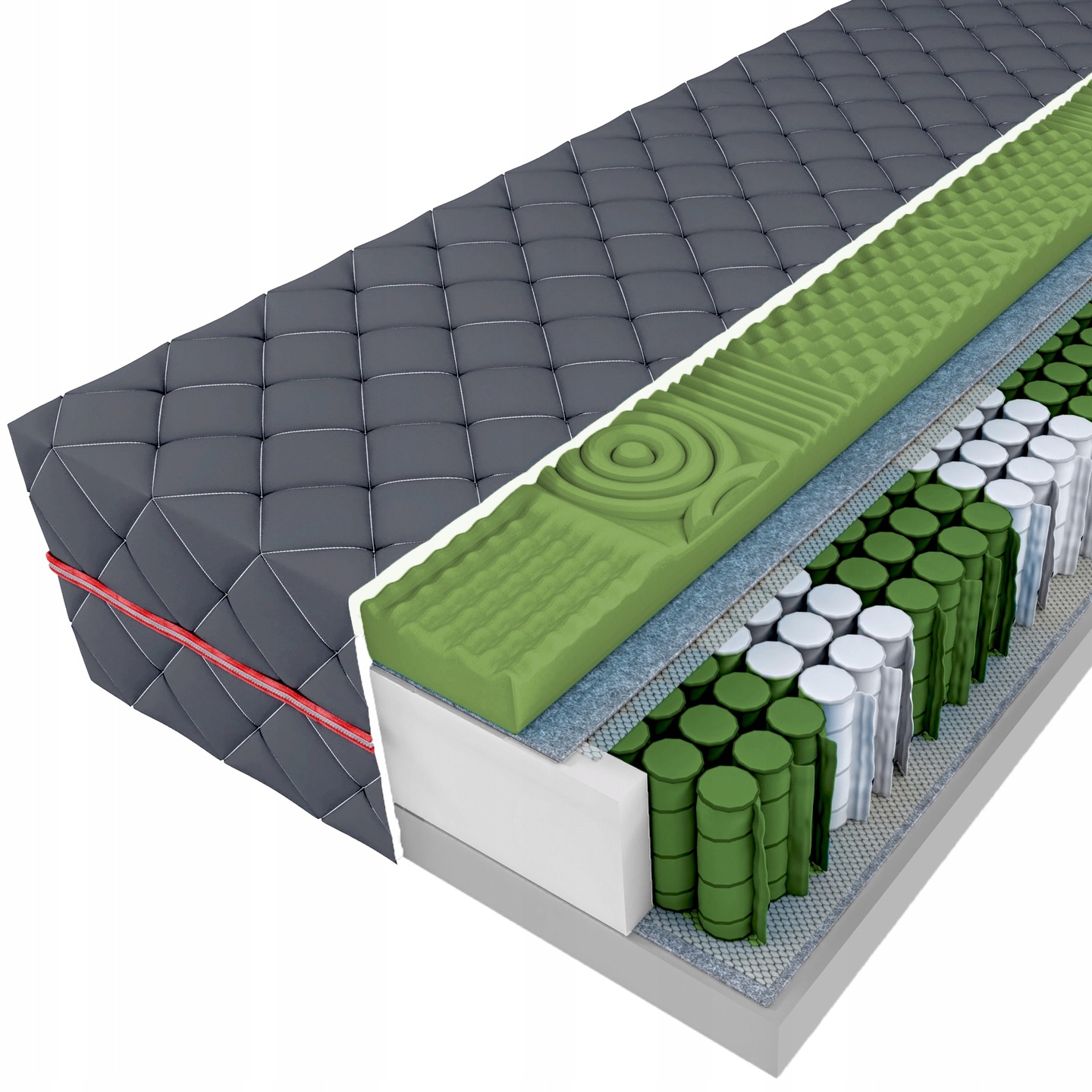 Matrace masážní taštičková matrace Pocket 80x180, středně tvrdá, 15 cm