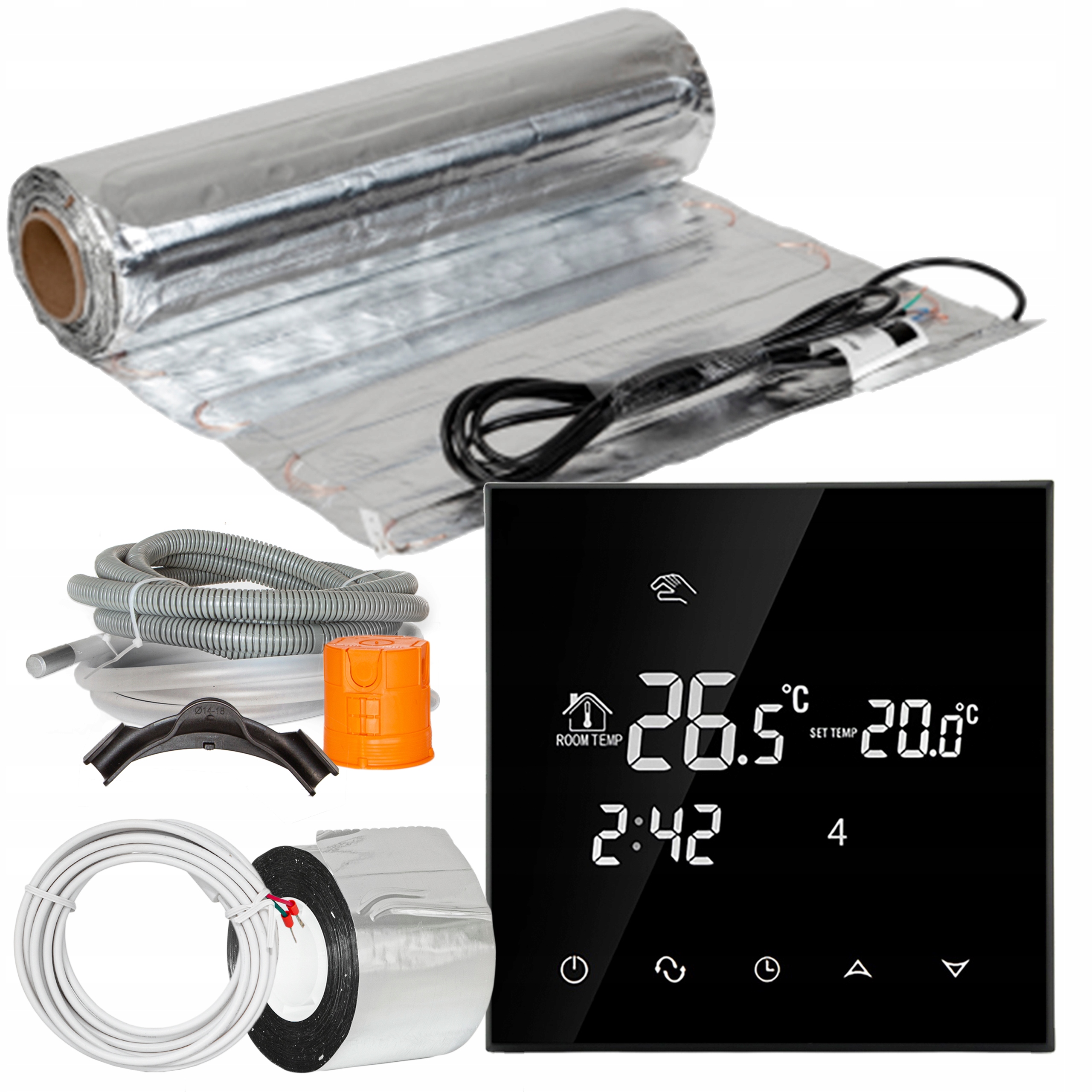 ZESTAW AL/TVT30 Mata grzejna pod panele 2,5 m2 ECO