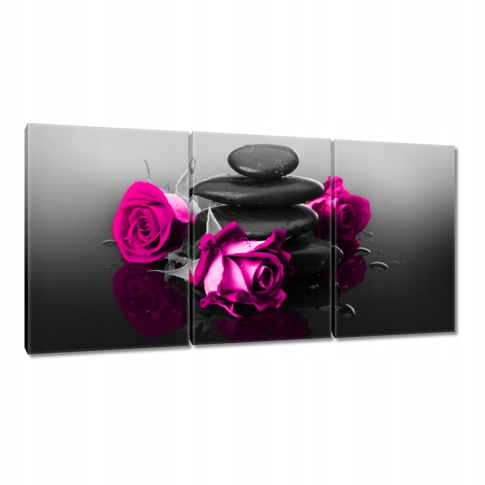 

Obrazy 120x60 Różowa róża Spa Wellness