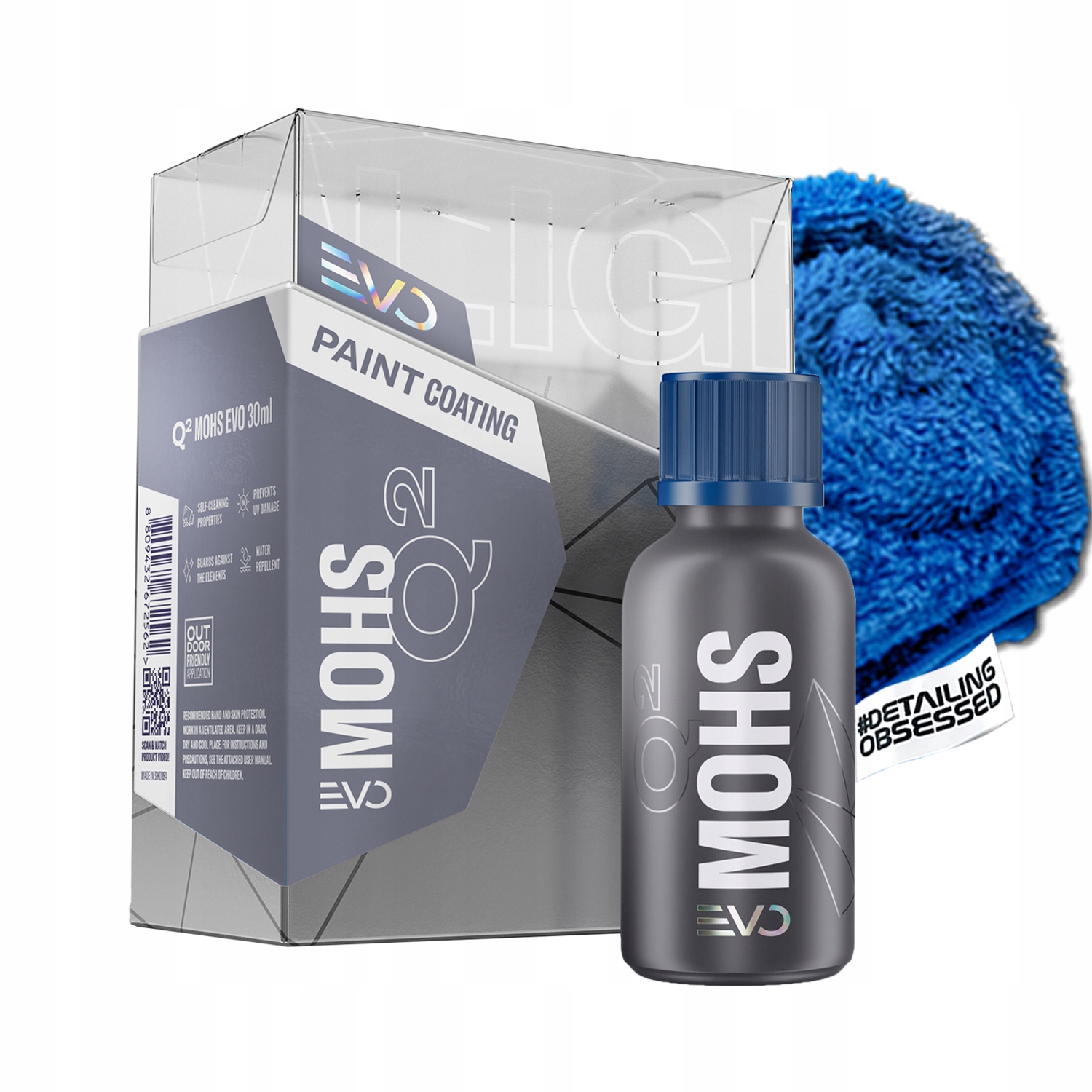 Gyeon Q2 Mohs Evo Light Box 30 ml keramická povrchová úprava na ochranu laku