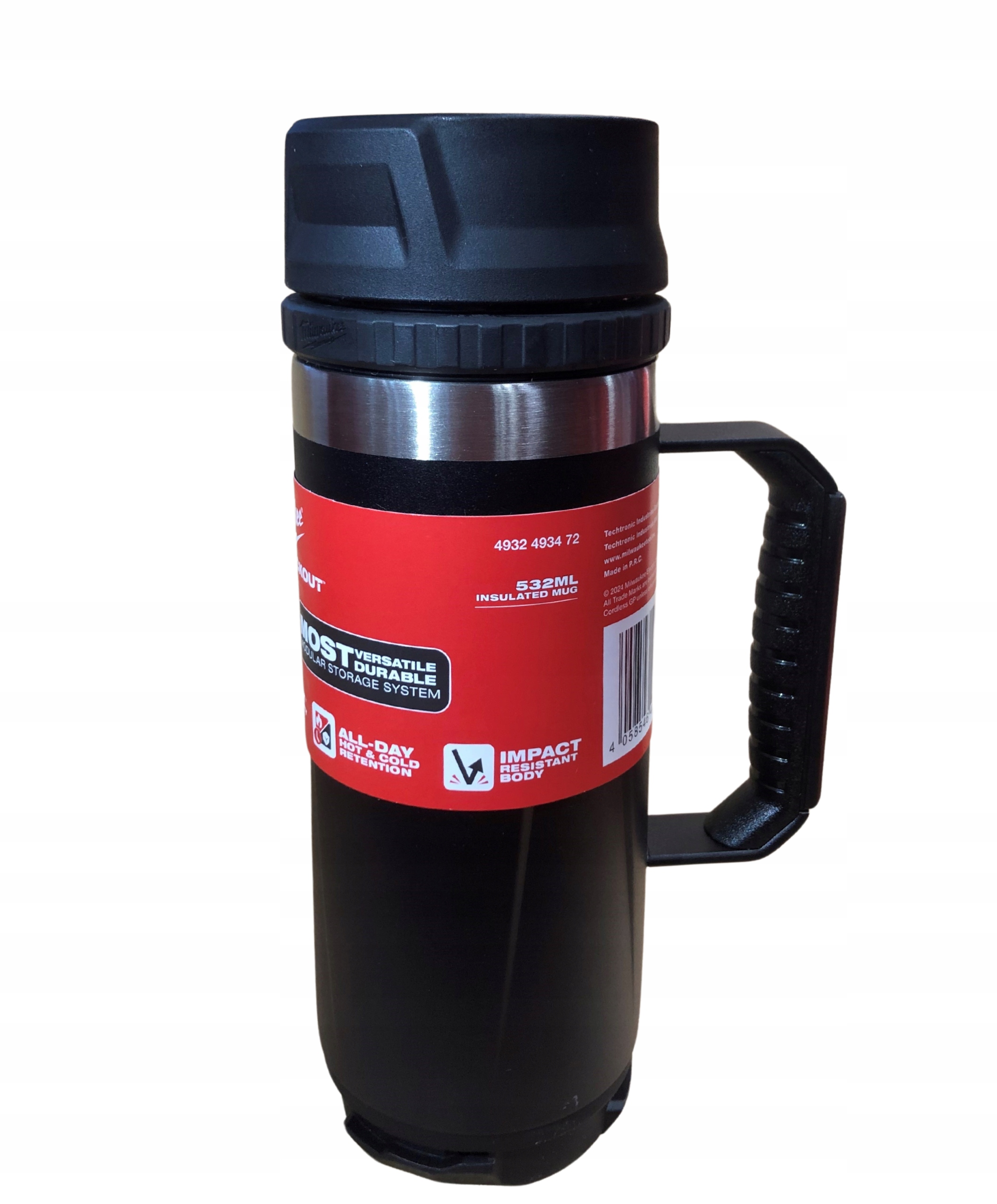 Termohrnek s uchem a čajem 532 ml Packout Milwaukee 4932493472