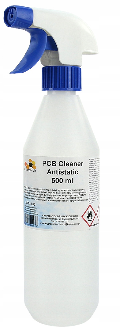 

Pcb Cleaner Czyszczenie Płytek Drukowanych 500ml