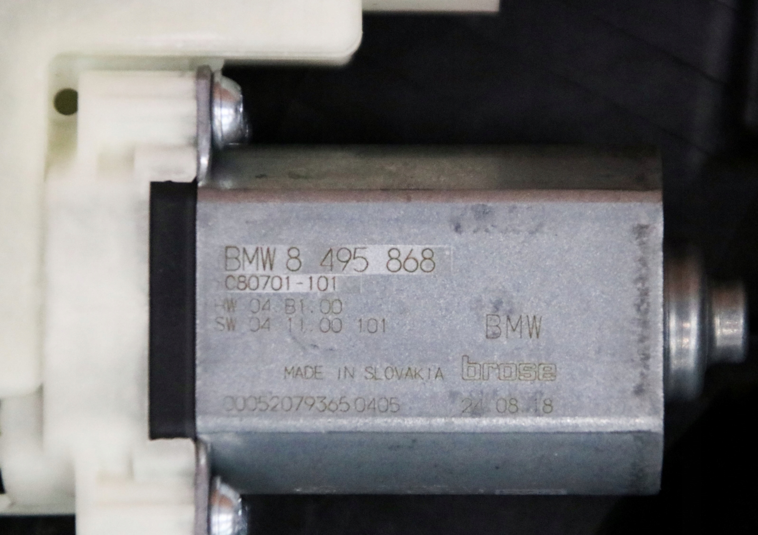 BMW G20 G21 window regulator mechanism right rear part 7432236