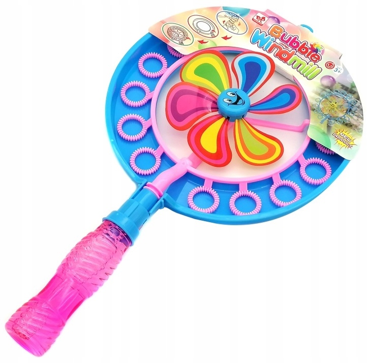 BAŃKI MYDLANE MASZYNKA DO BANIEK Z WIATRAKIEM 40CM