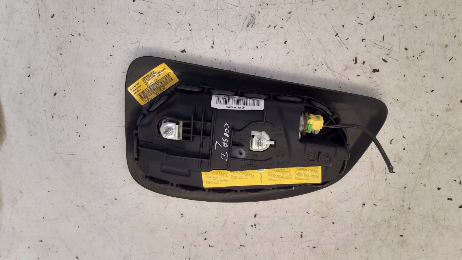 seat airbag left Opel Corsa D