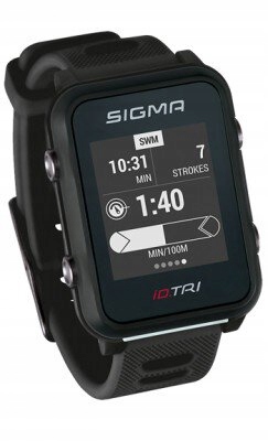 Pulsometr GPS Sigma ID.TRI 24250 czarny Model ID.TRI