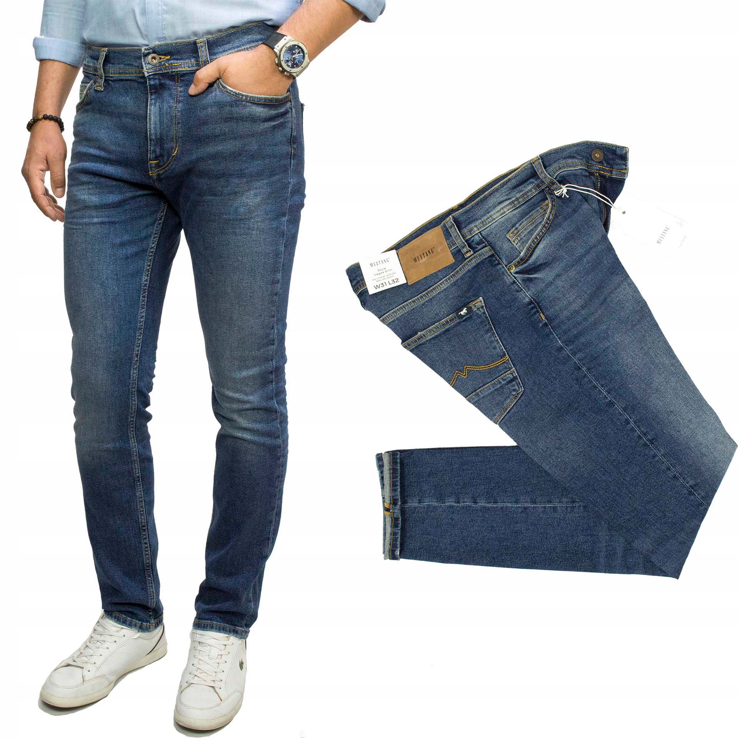 Mustang Vegas Mgm 684 pánské džíny slim W31 L30