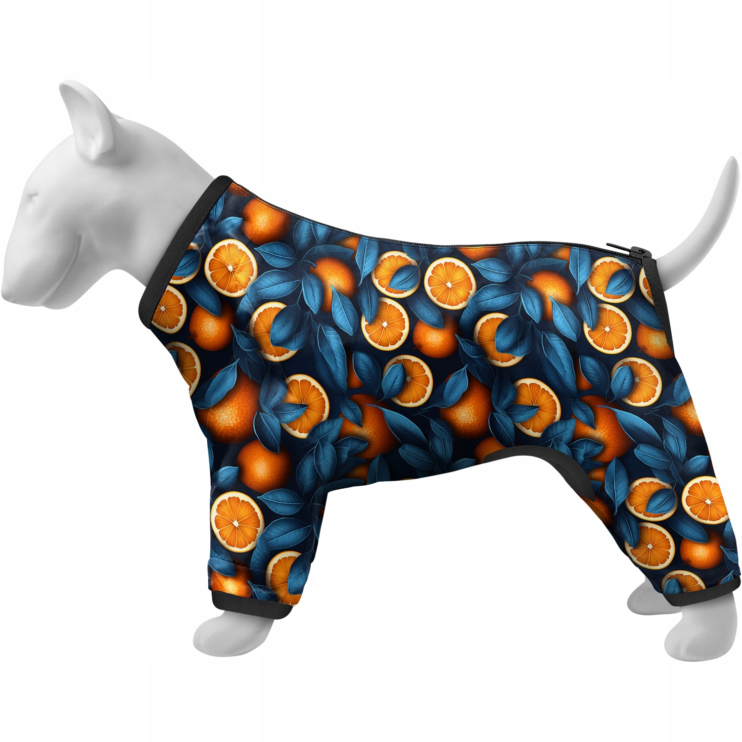 Levně Obleček Větrovka pro psa Voděodolná teplá, Pomeranče, vel. Xxs/xs (S30)