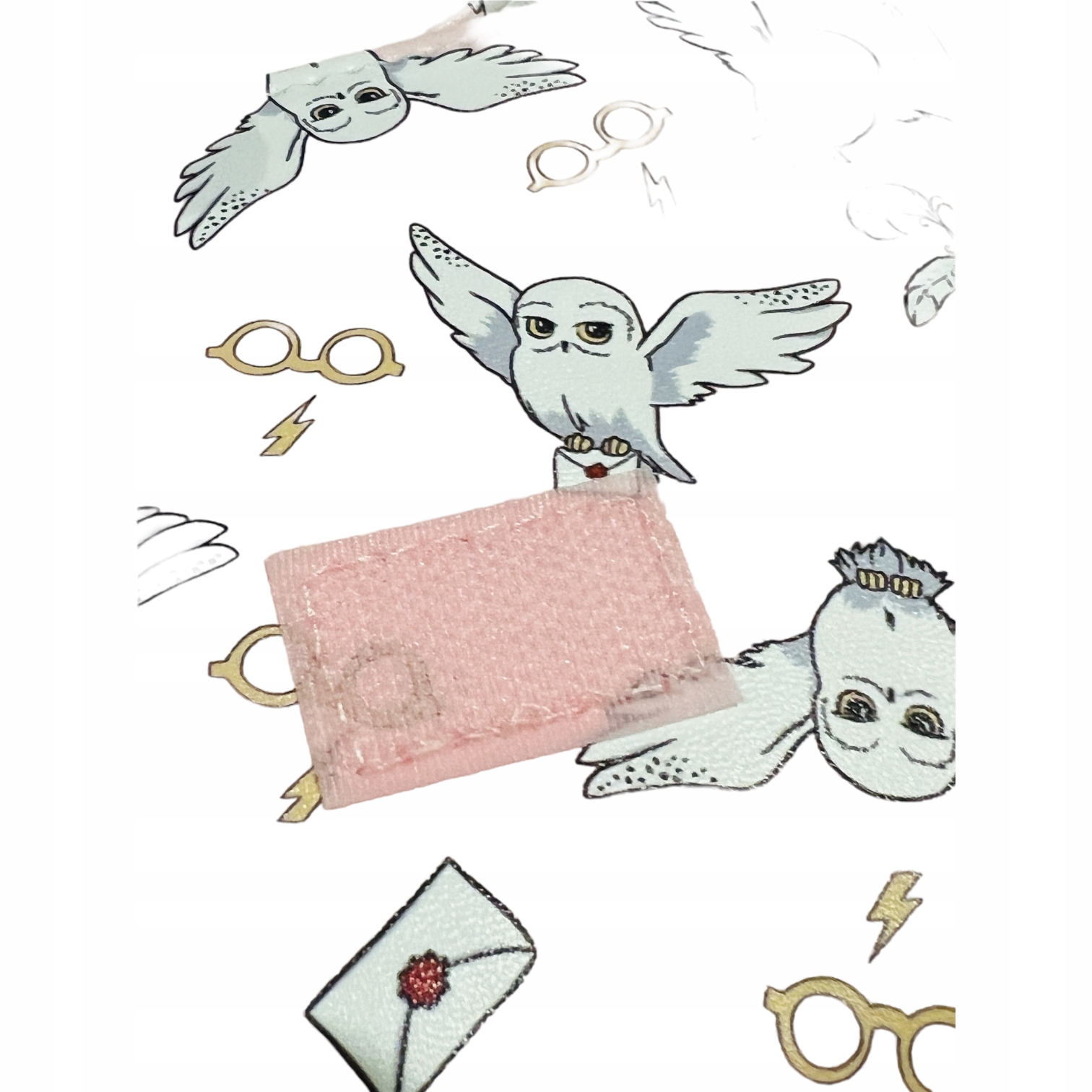 Torebka HARRY POTTER Listonoszka róż na rzep metka Kolor wielokolorowy