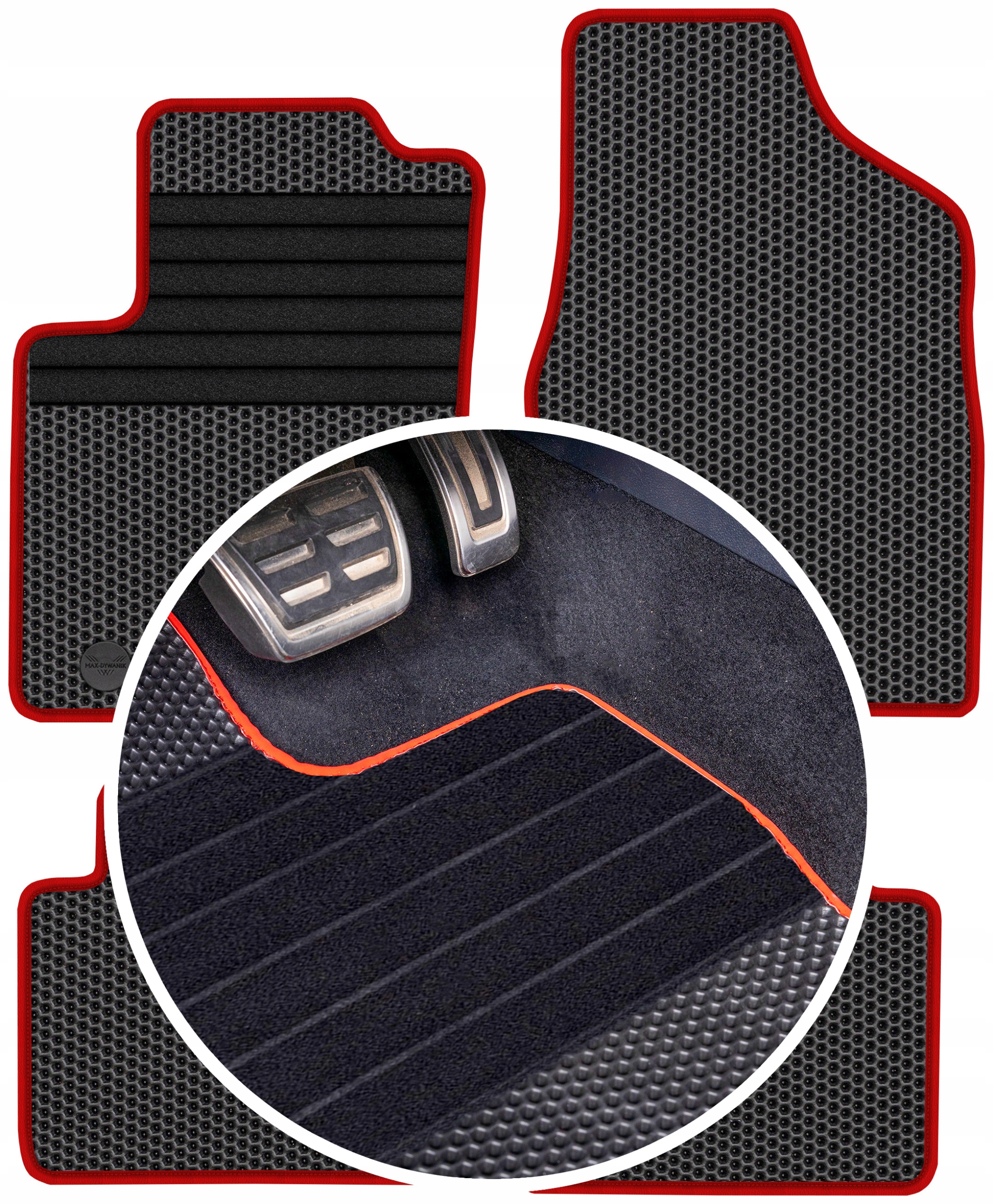 Ford Ka II Hatchback 2008-2016 Gumové rohože Eva Eternity Plastry Medu