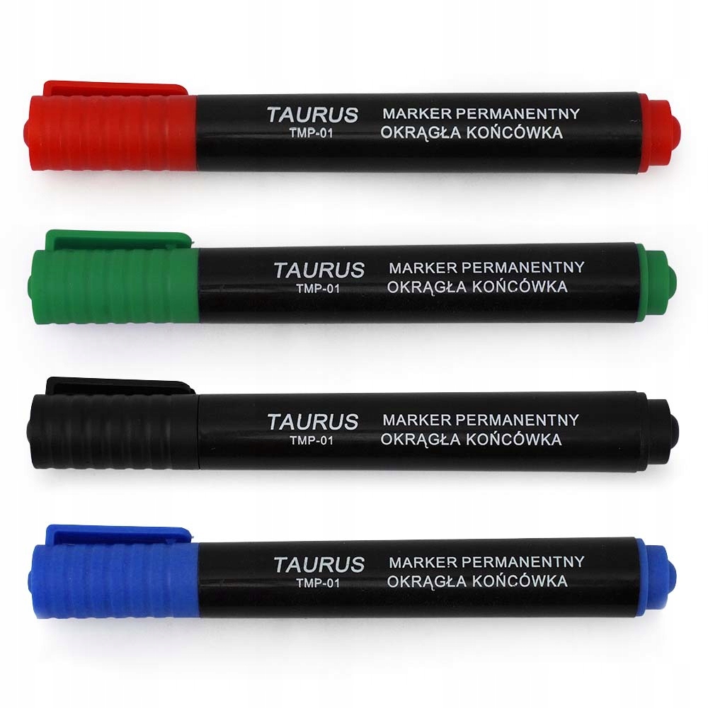 

Zestaw 4szt Marker Pisak Permanentny Okrągły 1-3mm