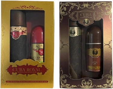 Cuba Royal (100 ml+RollOn)+ Set Cuba Gold (100+RollOn)* Cuba Paris Originál