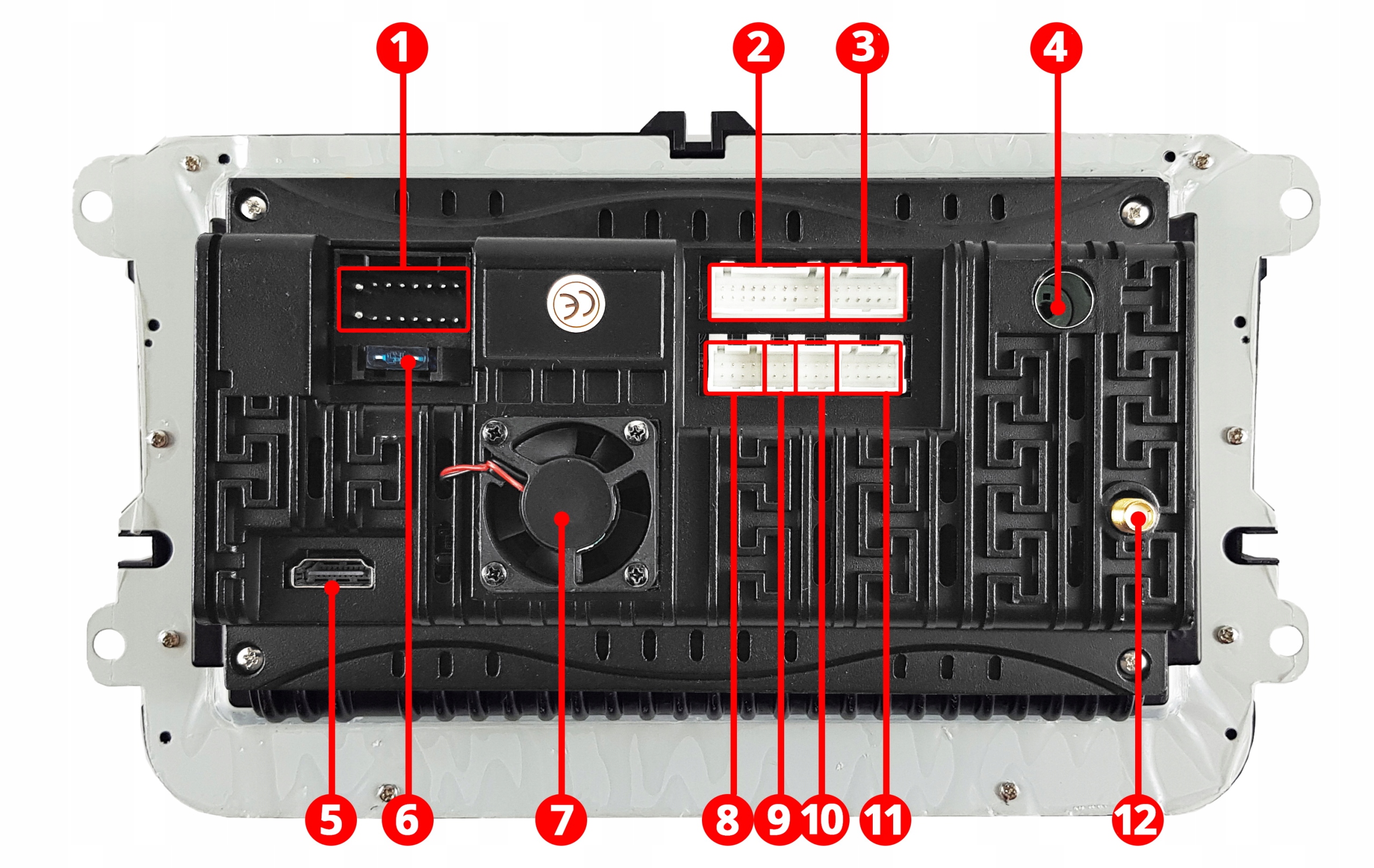 RADIO 9'' ANDROID GOLF VI 6 VW PASSAT B6 B7 Montaż niestandardowy