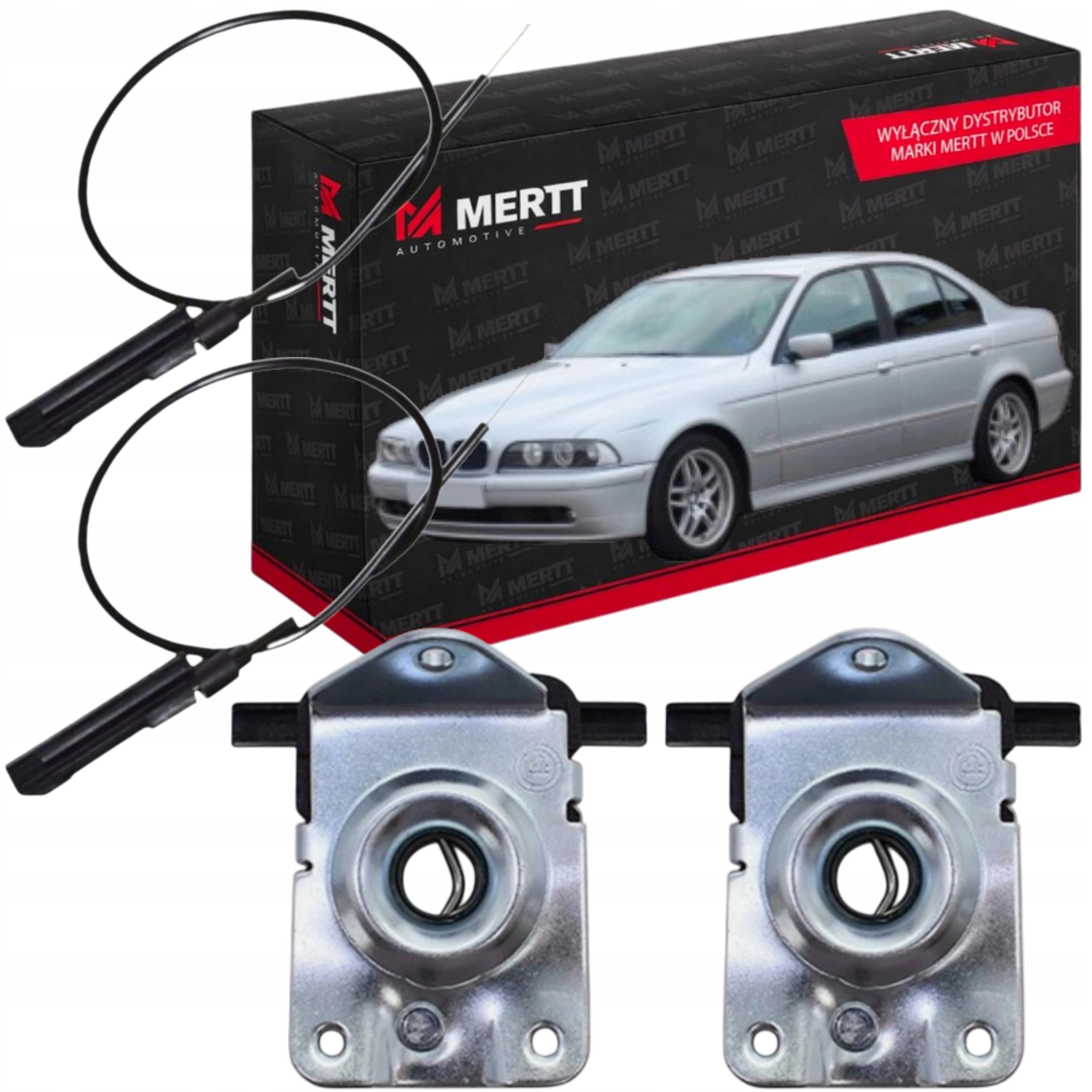 Zámky Odkazy Masky krytu motoru Bmw 5 E39 1995-2004 Komplet 8190754