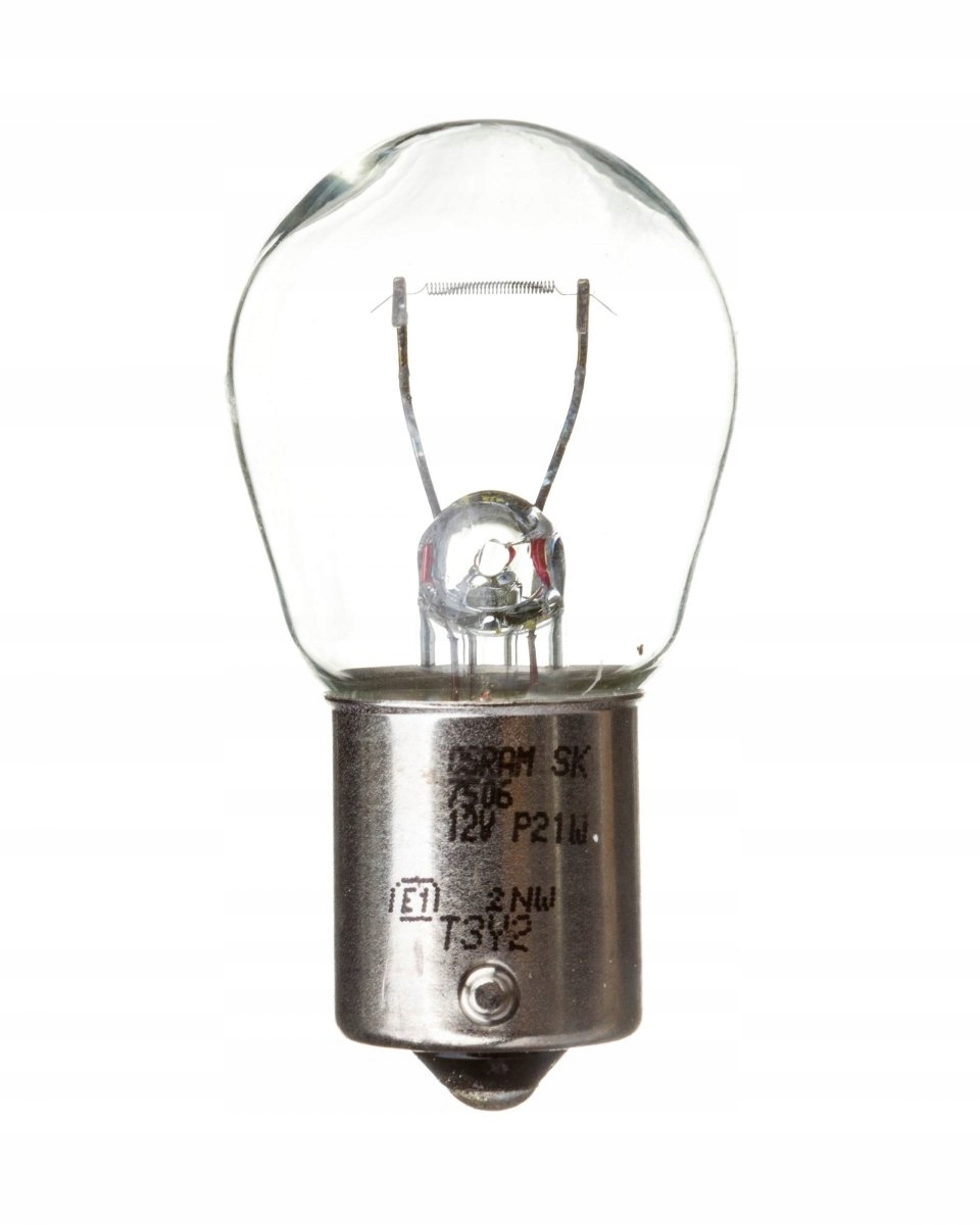 

Żarówka samochodowa BA15s 21W 12V P21W