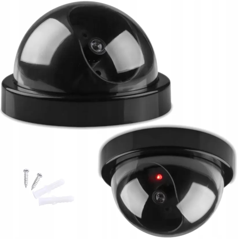 KAMERA ATRAPA KAMERY PRZEMYSŁOWEJ LED IR MONITORING KOPUŁKA NA ŚCIANĘ Marka Pronett