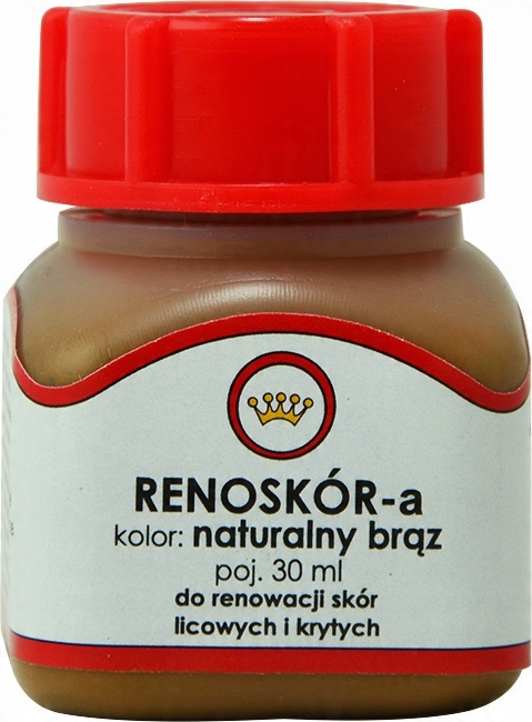 

Farba do skóry lakier Renoskór Naturalny Brąz 30ml