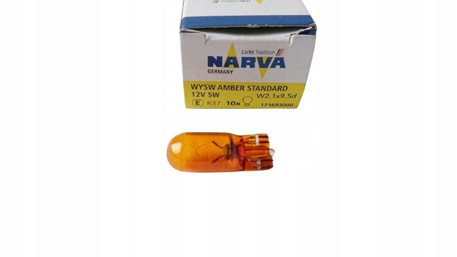 Żarówka Narva 17169 12V 5W WY5W W2.1x9.5d