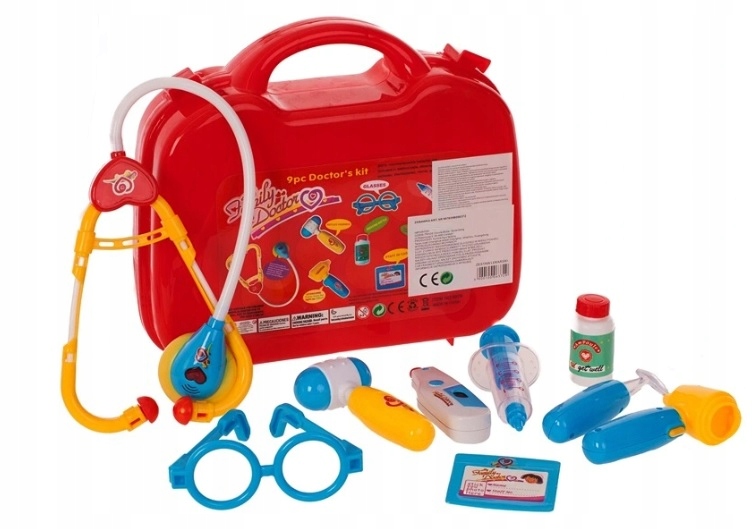 MAŁY DOKTOR _ ZESTAW LEKARSKI LEKARZ NA BATERIE Kod producenta DH9978