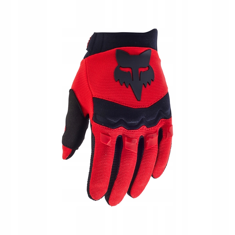 Rukavice Fox Junior Dirtpaw Fluo Red Ym