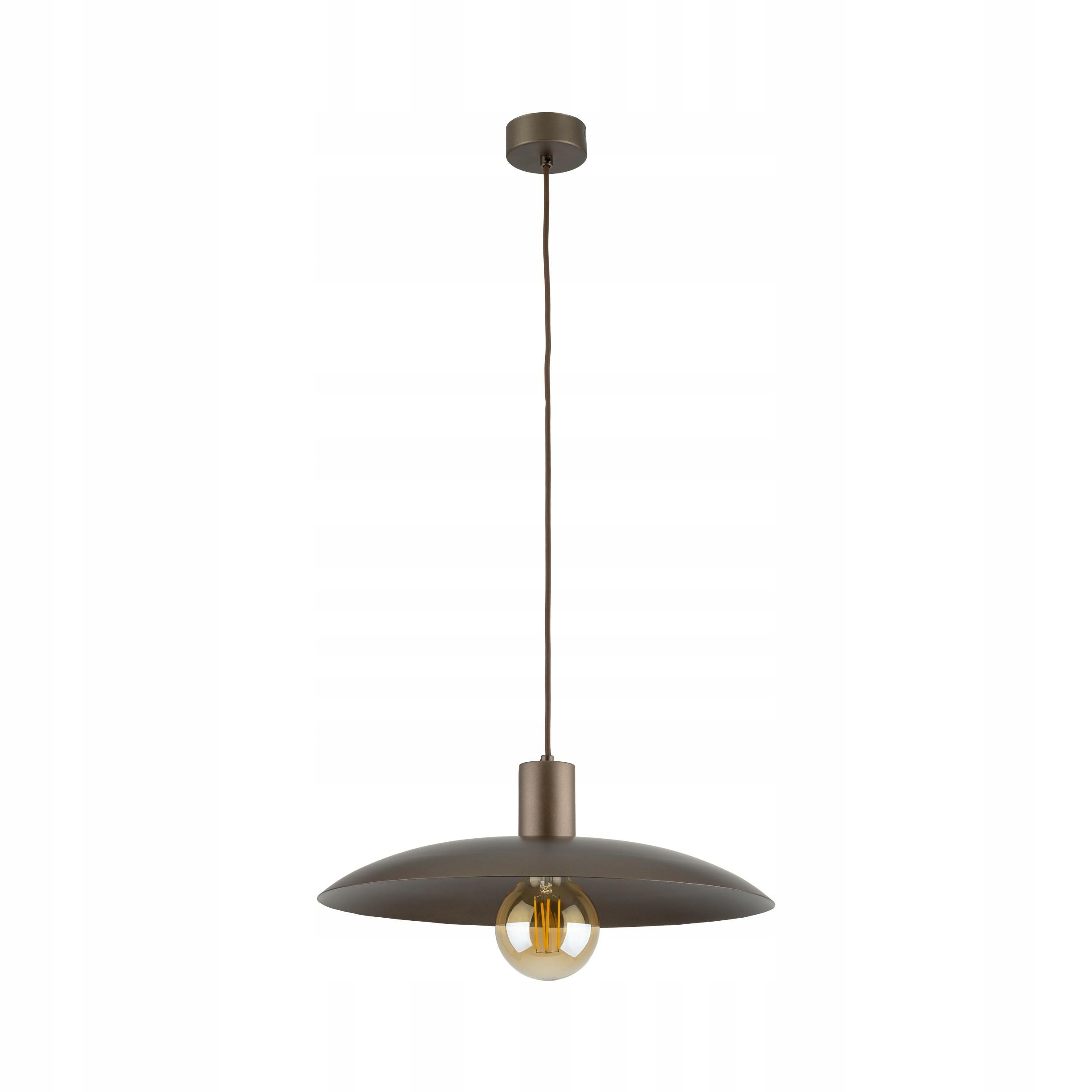 Závěsná lampa Astra hnědá 1xE27 Moderní Osvětlení Kuchyně A Jídelny
