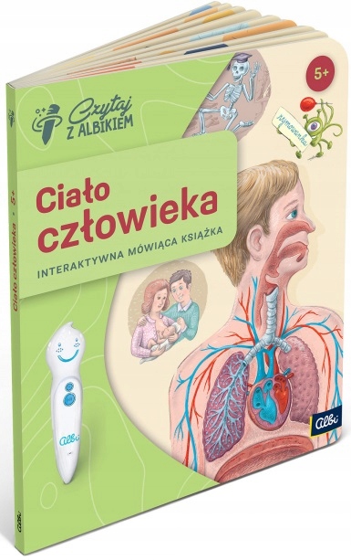 KSIĄŻKA INTERAKTYWNA CIAŁO CZŁOWIEKA ALBIK Wydawnictwo Albi