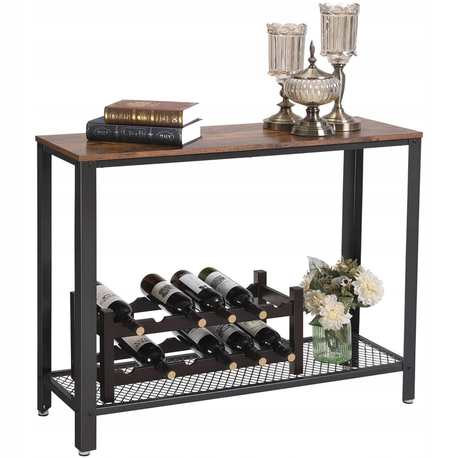 

Komoda konsola do przedpokoju metalowa półka