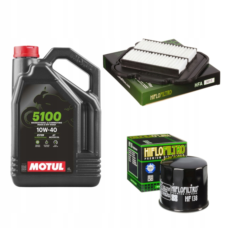 Zestaw Suzuki DL 650 1000 V-Strom olej filtry