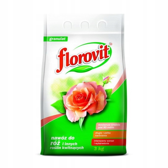 

Nawóz Florovit do Róż Róże Rośliny kwitnące 3kg