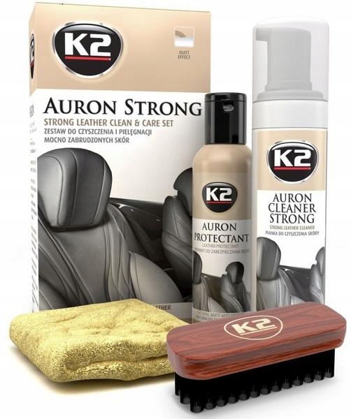 

K2 Auron Strong Zestaw Do Czyszczenia Skóry G421