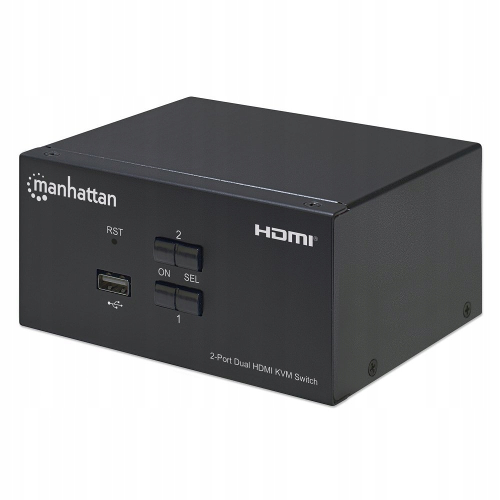 Przełącznik KVM Manhattan 153522 HDMI/USB 4K 30 Hz