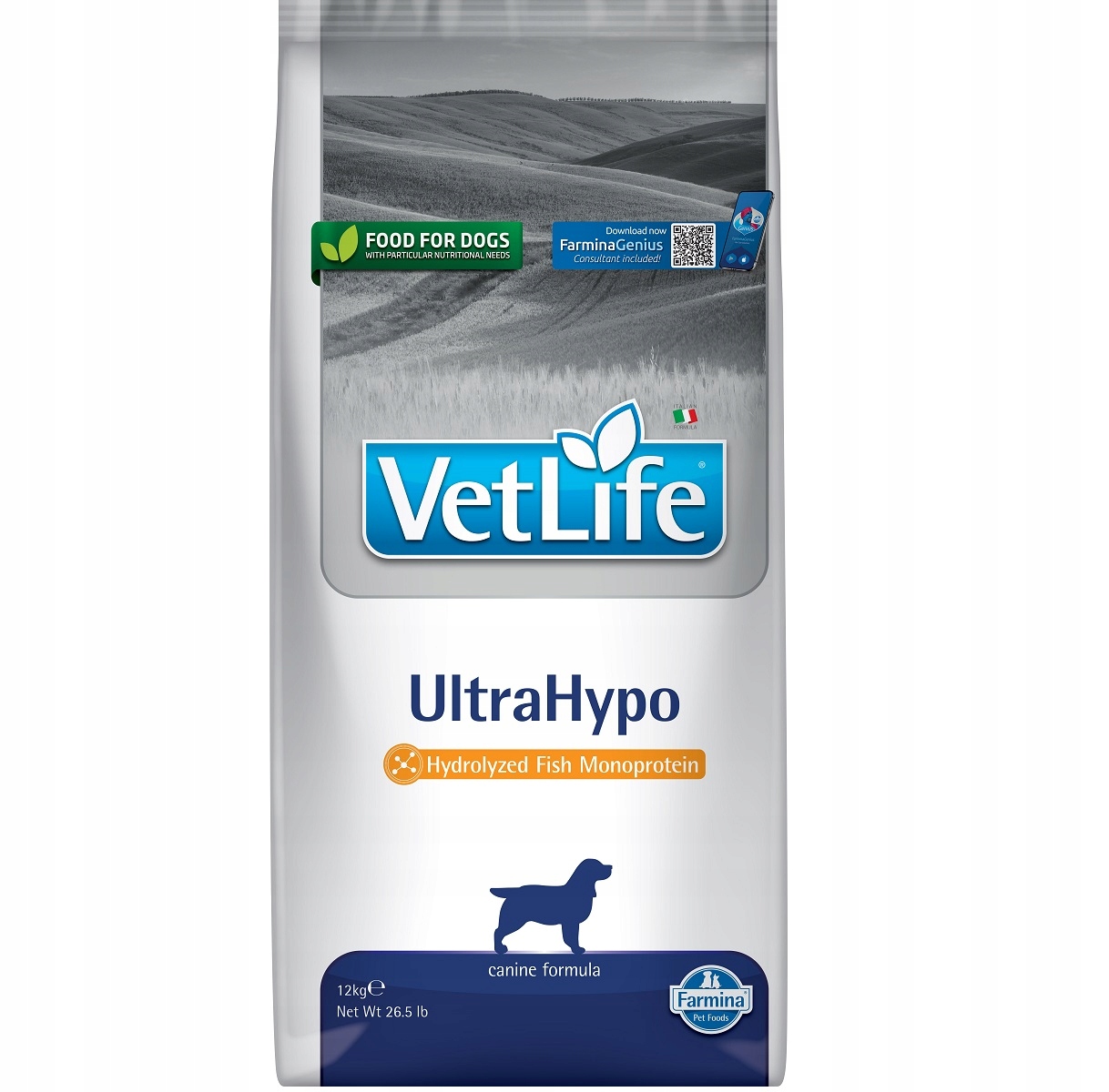 Farmina Vet Life Ultrahypo 12kg hipoalergiczna pies