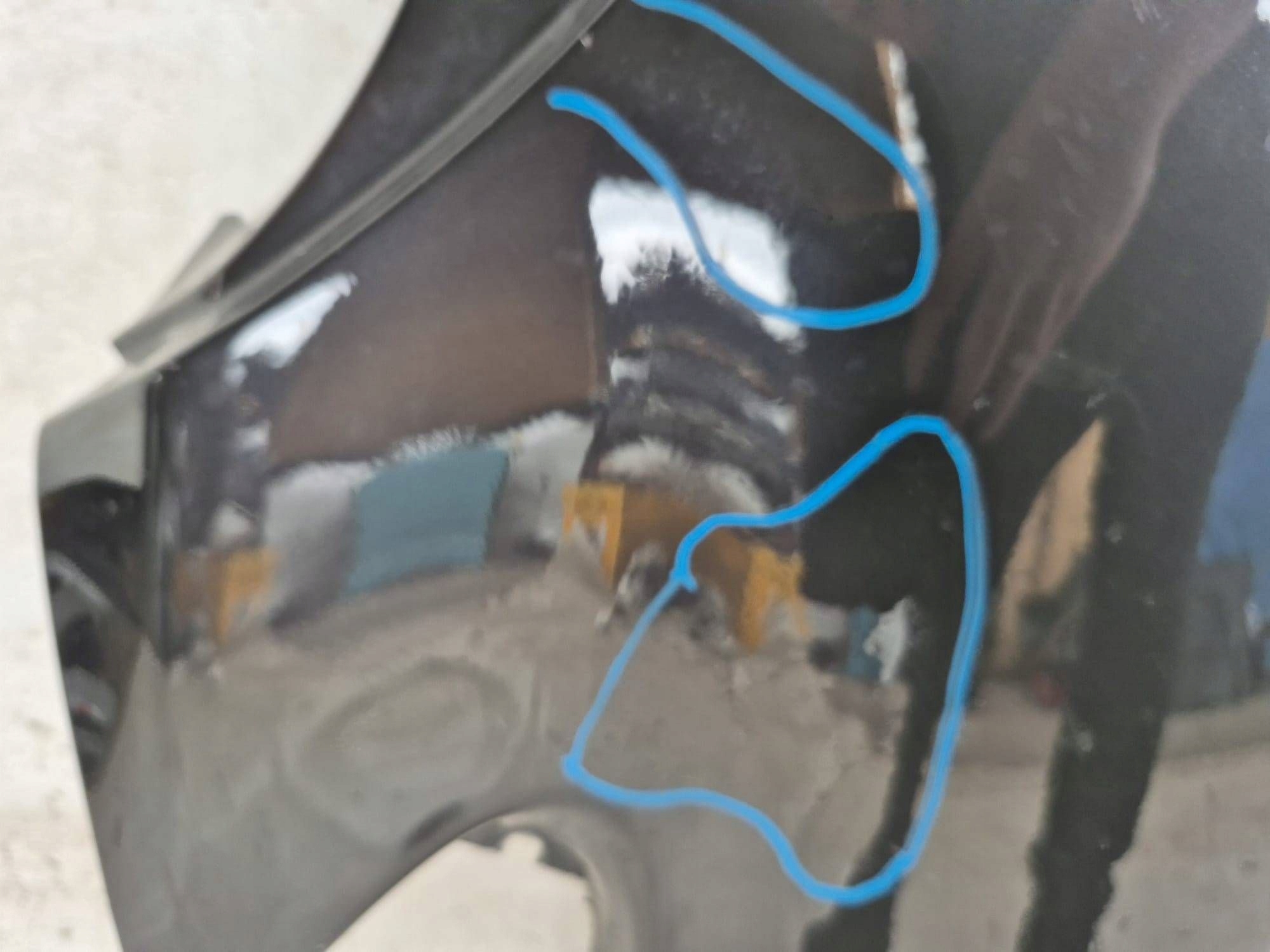 MERCEDES V-KLASA W447 14- fender right front front