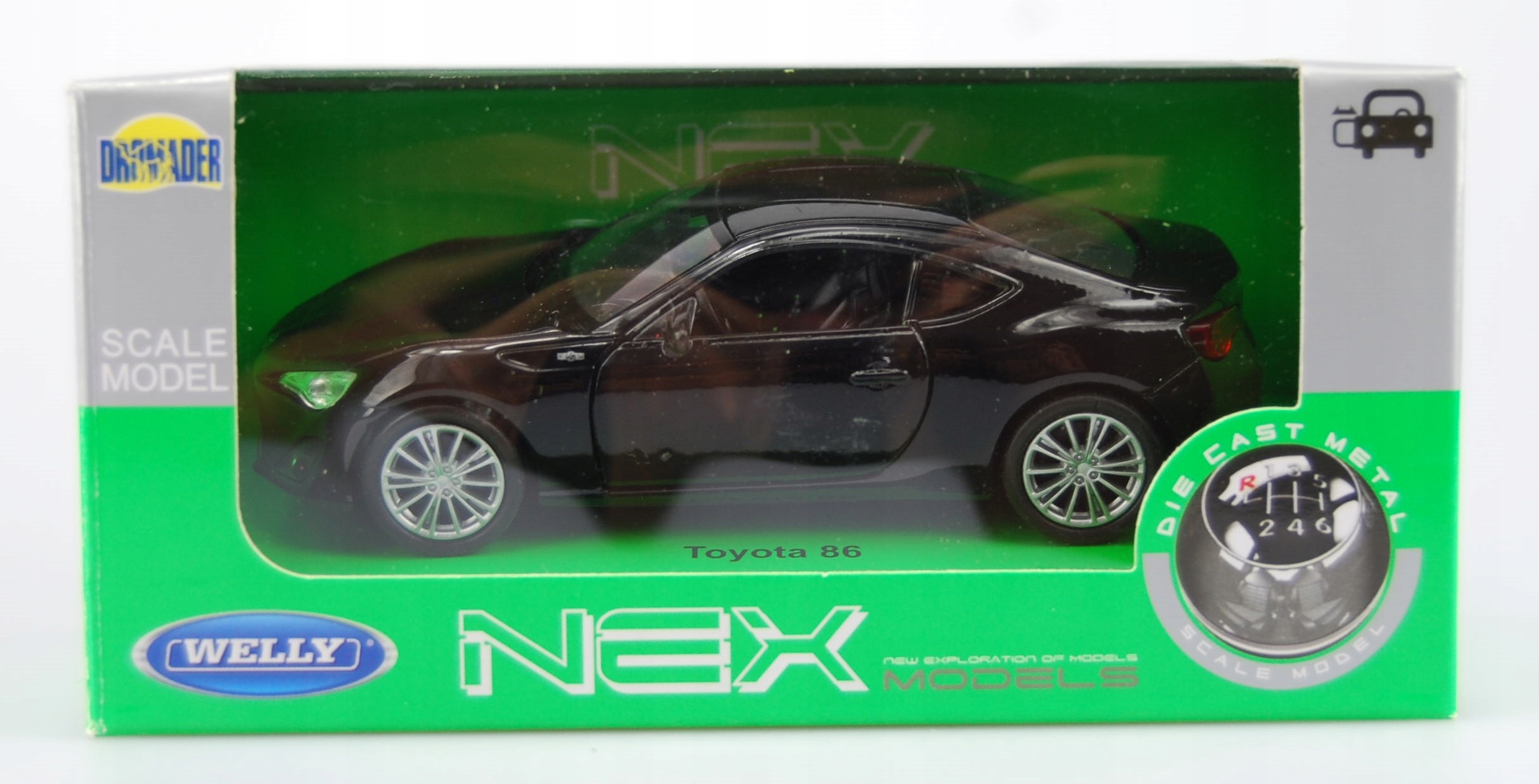 WELLY TOYOTA 86 GT86 1:34 NOWY METALOWY MODEL Model TOYOTA GT86