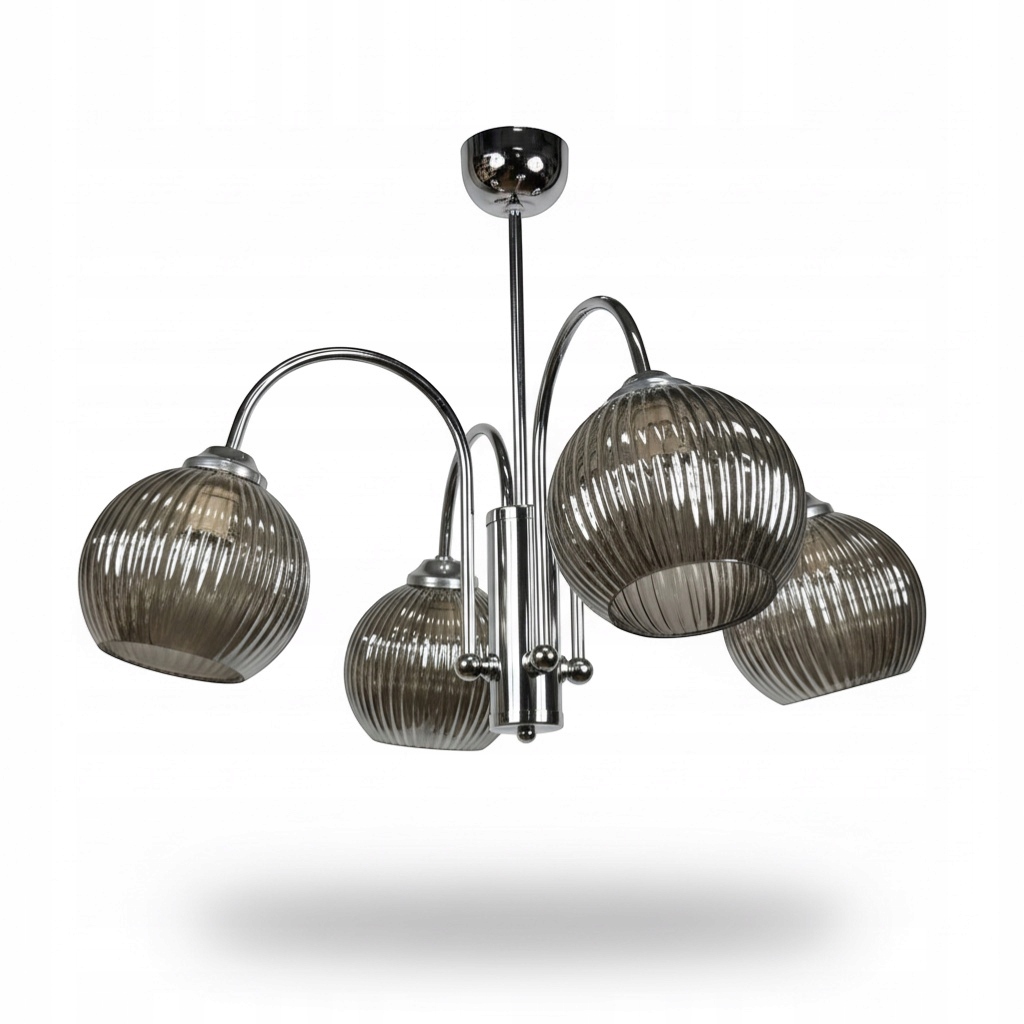 Euro-Lamp Stropná lampa Alva 4 Chrómové tienidlo s prúžkami 4X60W Výrobca