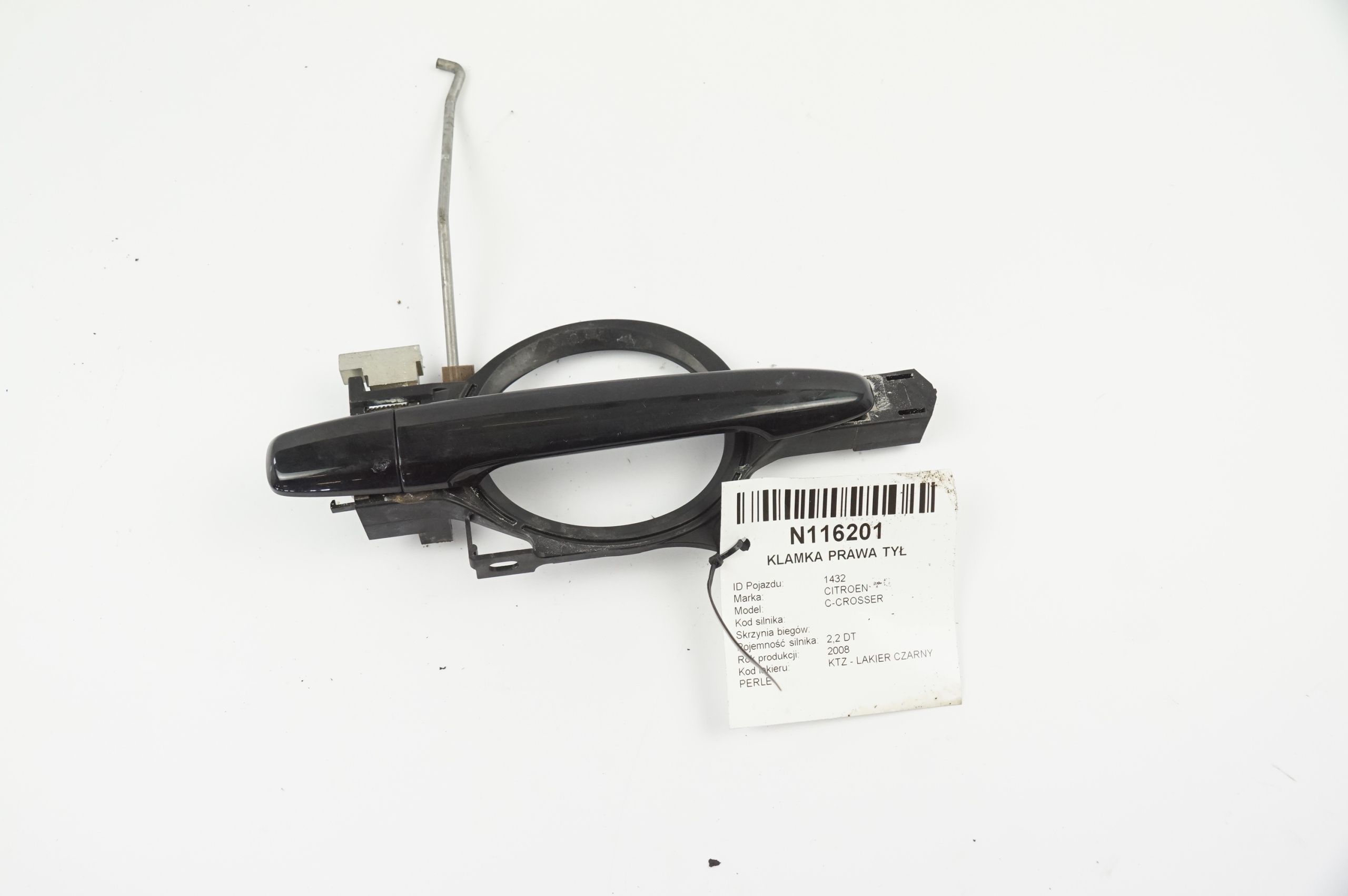 handle right rear part CITROEN C-CROSSER