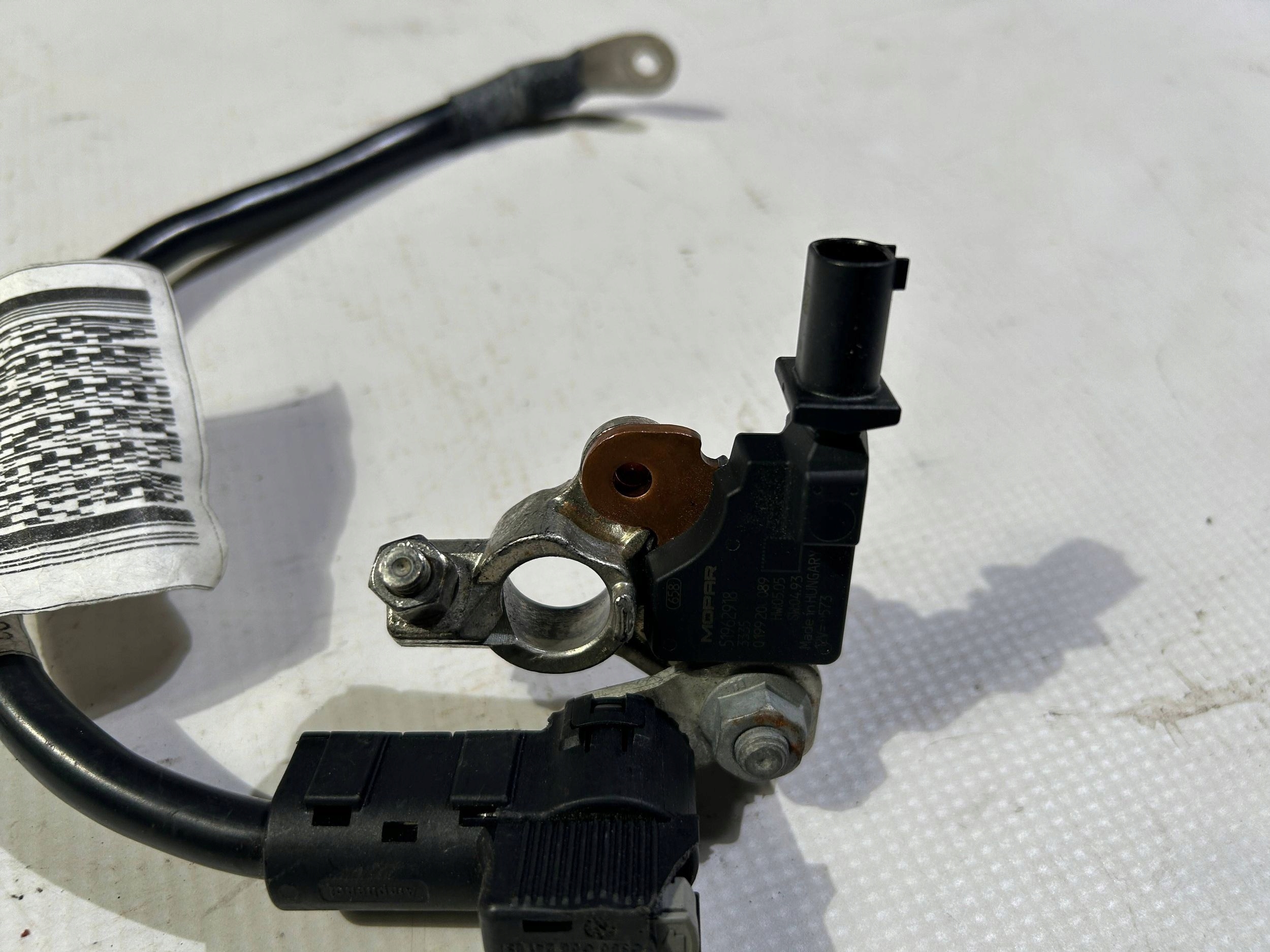 Batteriemanagement Sensor Batteriekabelbaum Sensor Maserati Quattroporte 2013