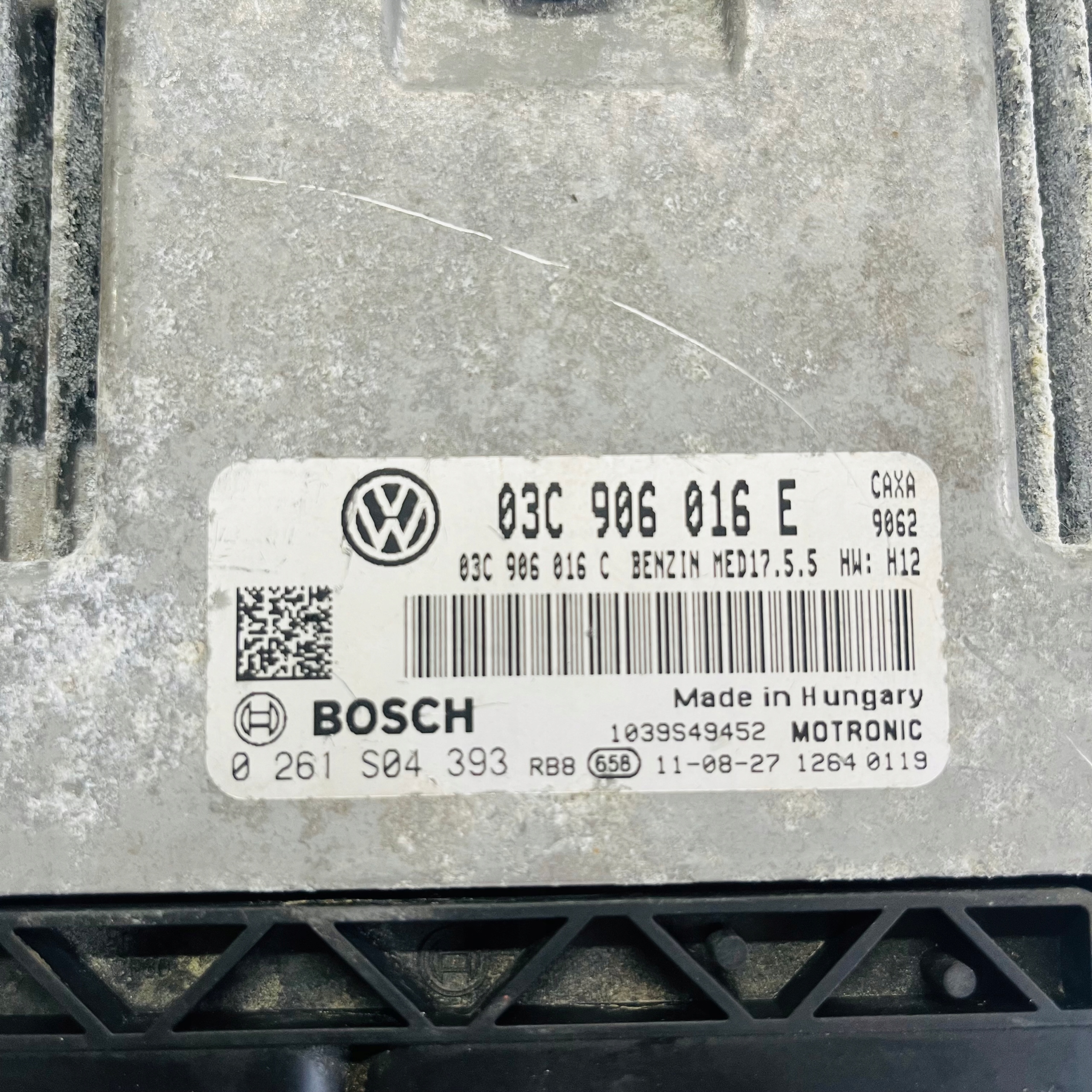 KOMPUTER STEROWNIK SILNIKA SKODA OCTAVIA II 1.4 TSI VW 03C906016E Numer katalogowy części 03C906016E