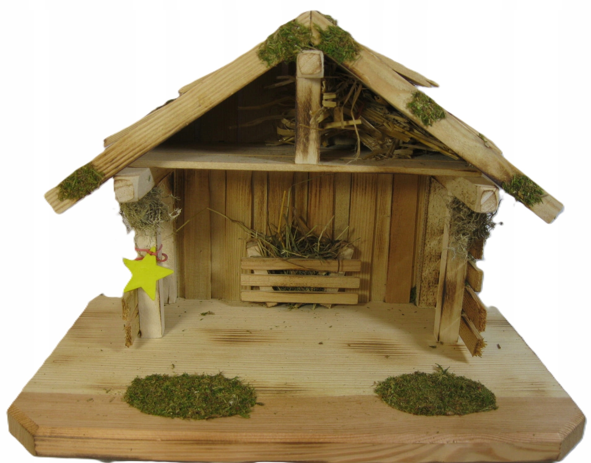 Vianočný Betlehem 33x21x23 cm, pre postavy 9 cm