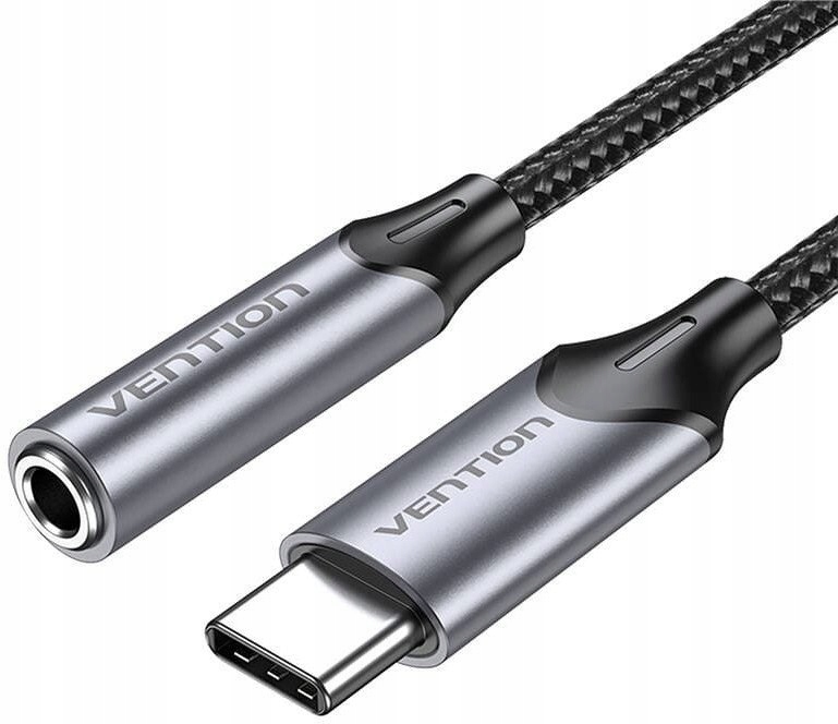 Przejściówka audio Vention Usb-c do gniazda słuchawkowego 3,5 mm z adaptere
