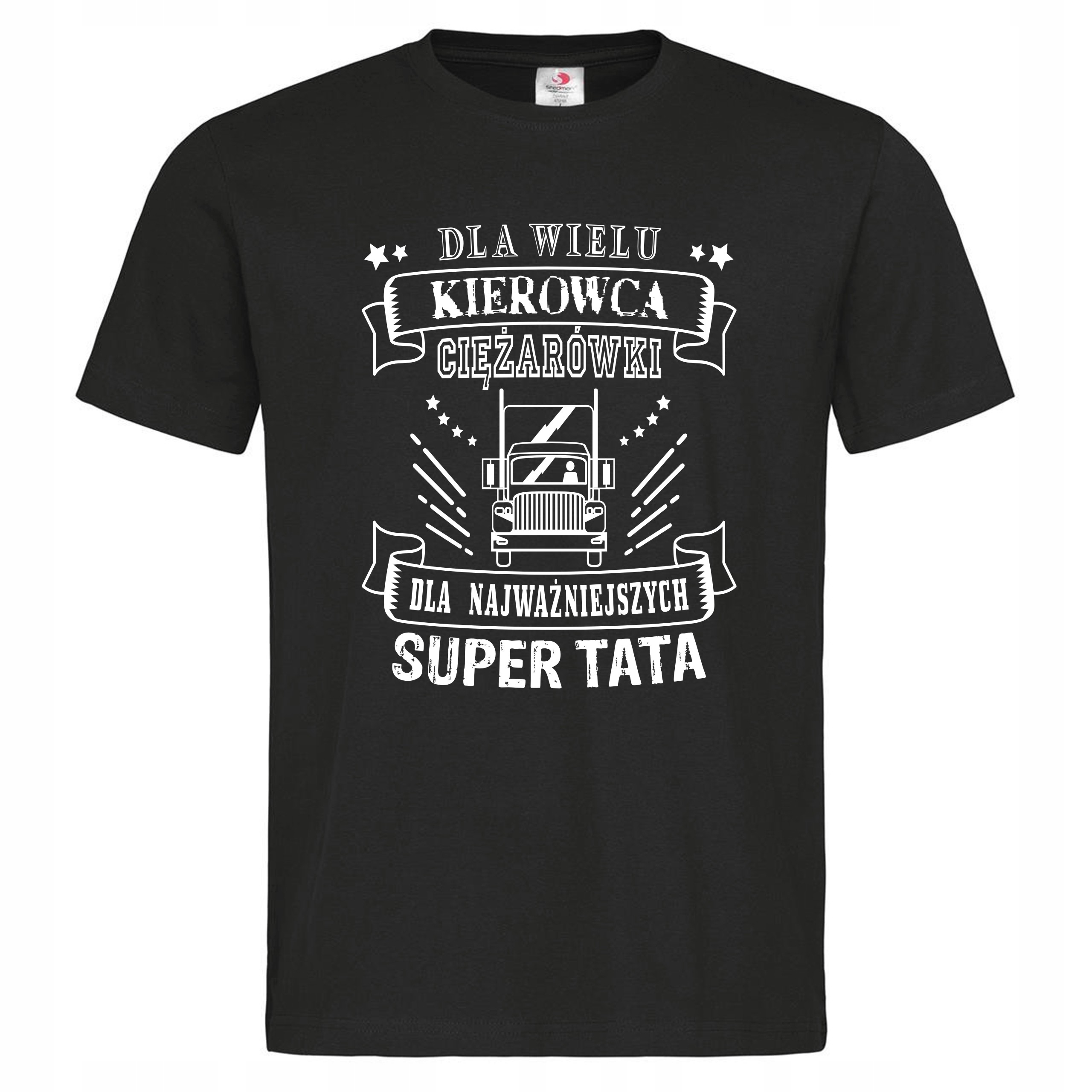 

Dla Taty kierowcy ciężarówki Super Tata koszulka