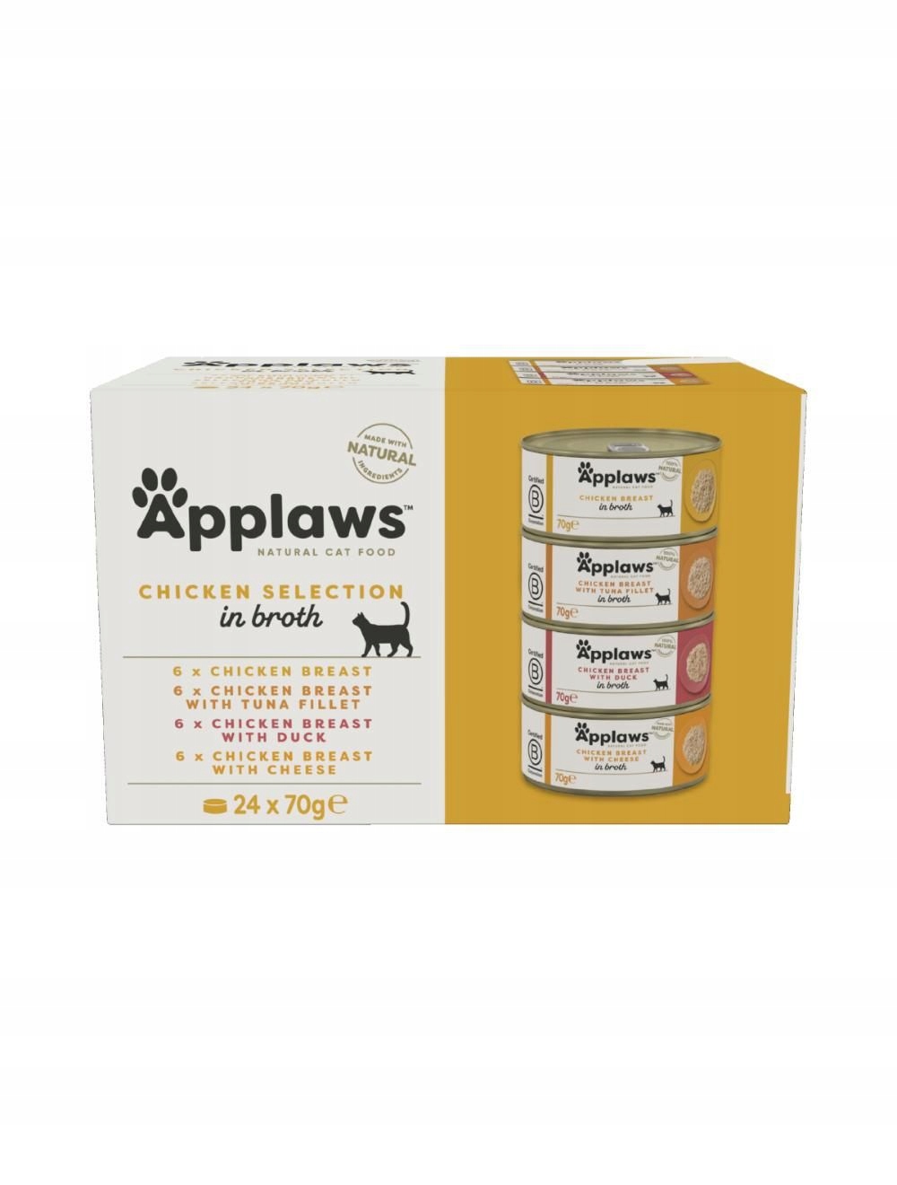 Applaws Multipack Kuřecí Vývar Výběr 24X70G