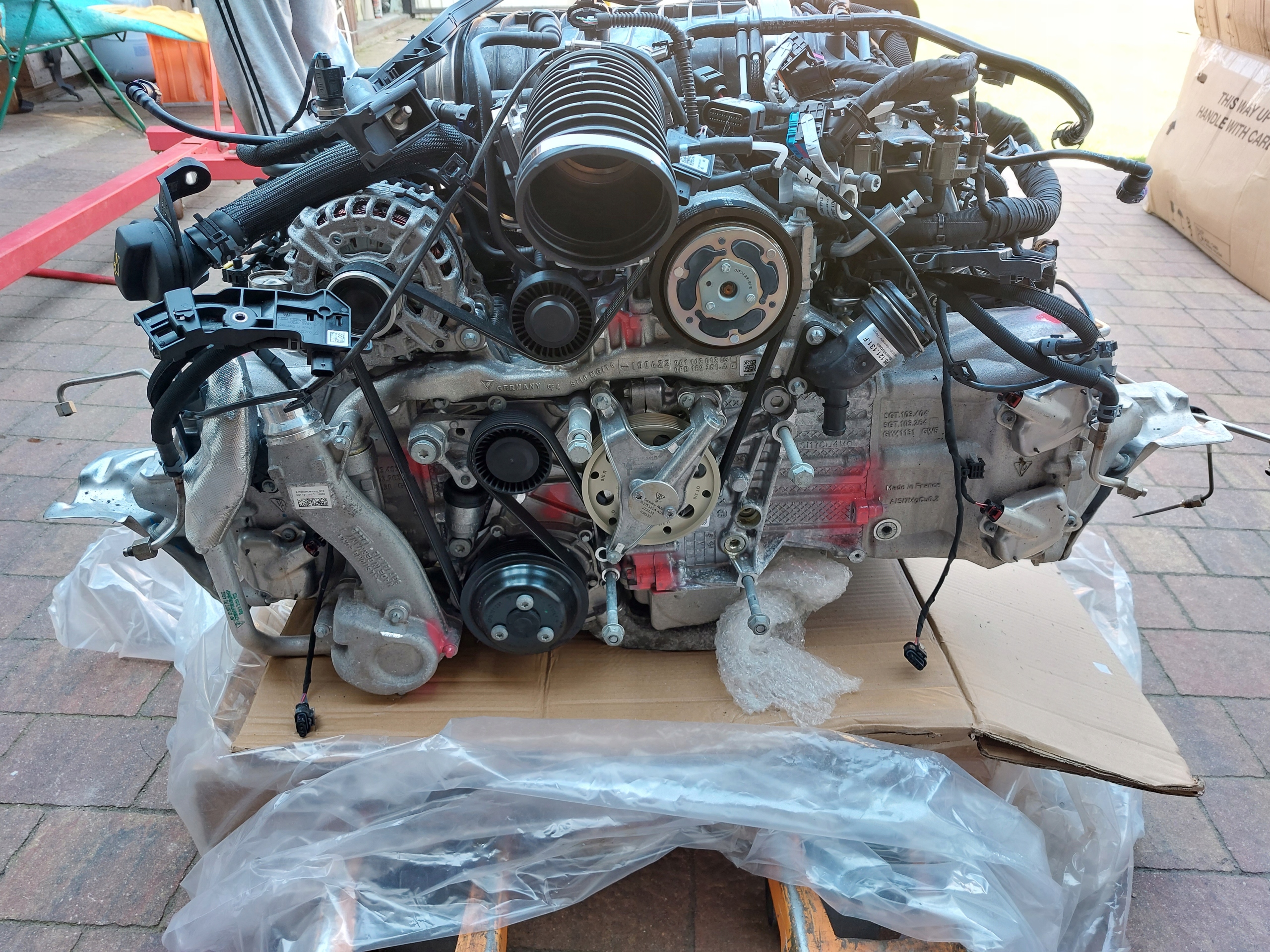 engine PORSCHE 911 992 GT3 22r new 4.0 DRM