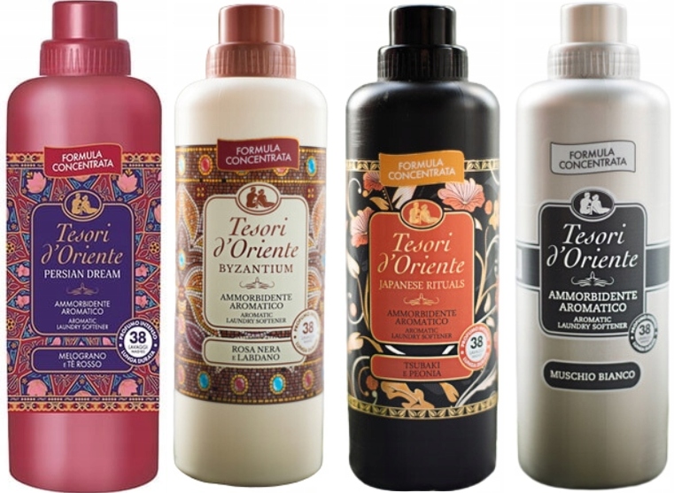 Levně Tesori d'Oriente Sada 4 krásných aviváží 760 ml Pbjm