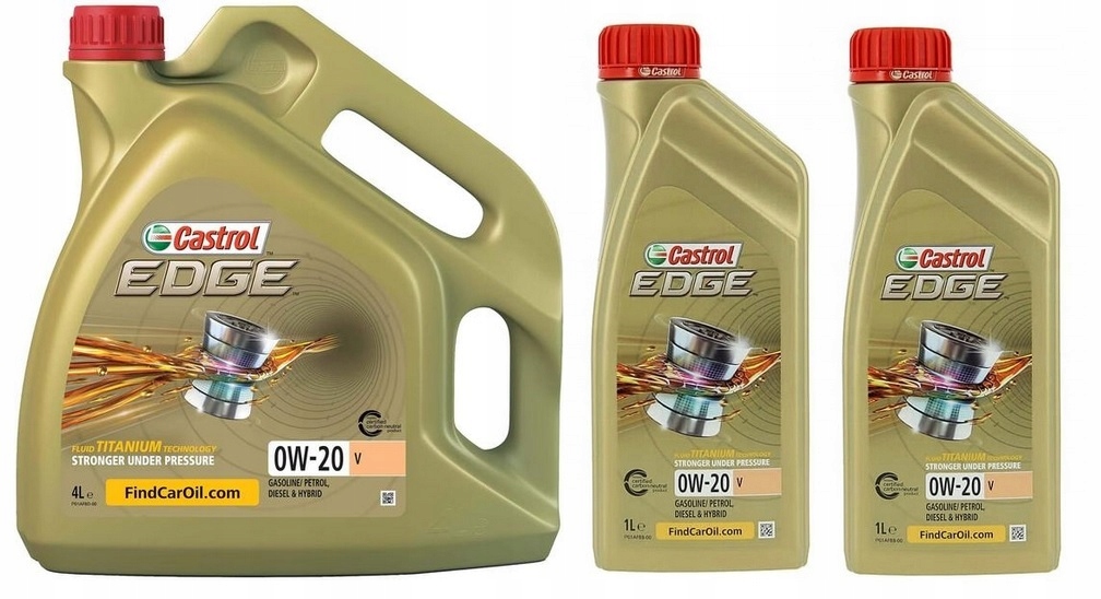 CASTROL EDGE 0W-20 V 6L