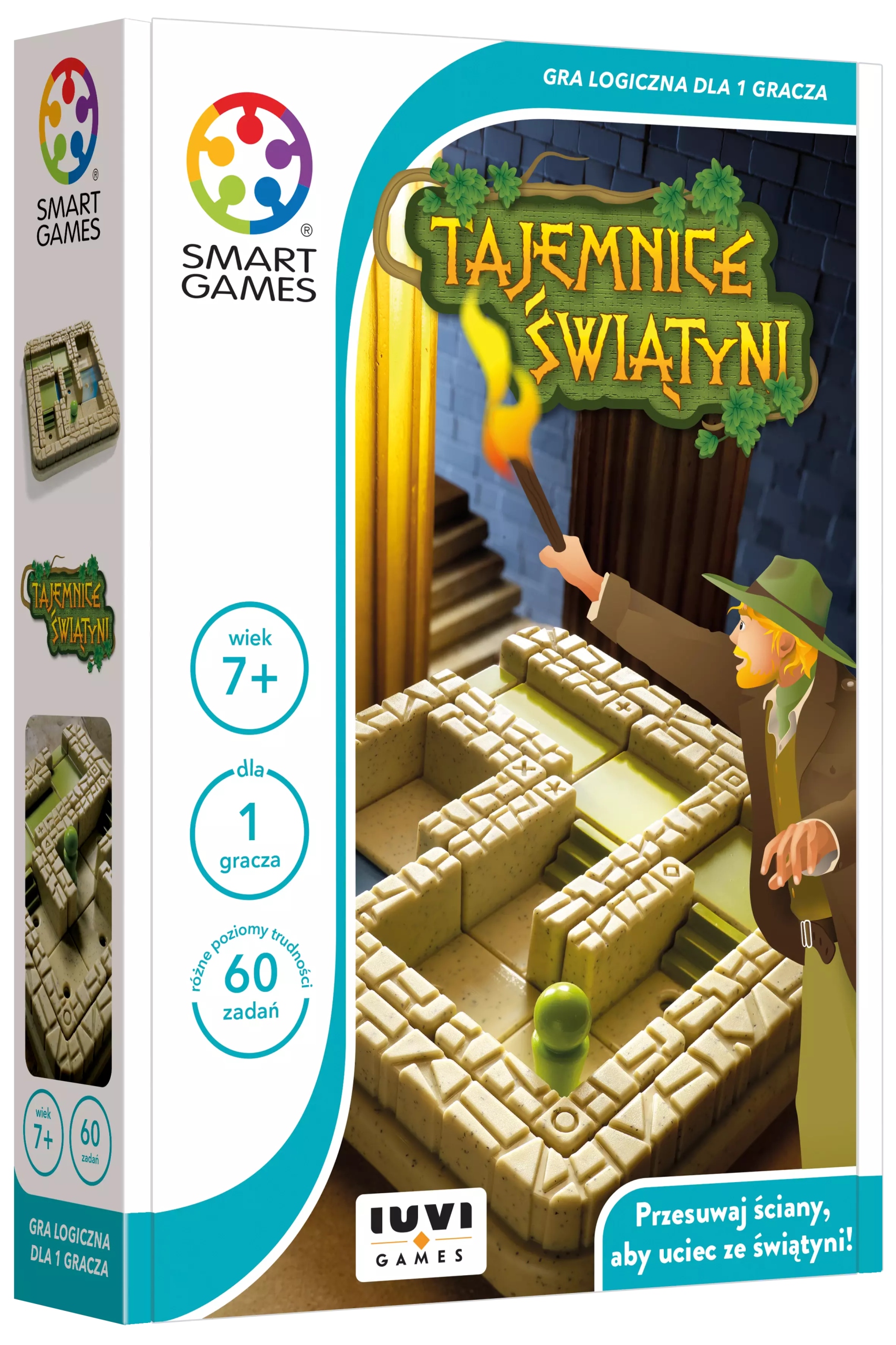 Smart Games Tajemnice Świątyni Gra Logiczna Łamigłówka Dla Dzieci Rozwój