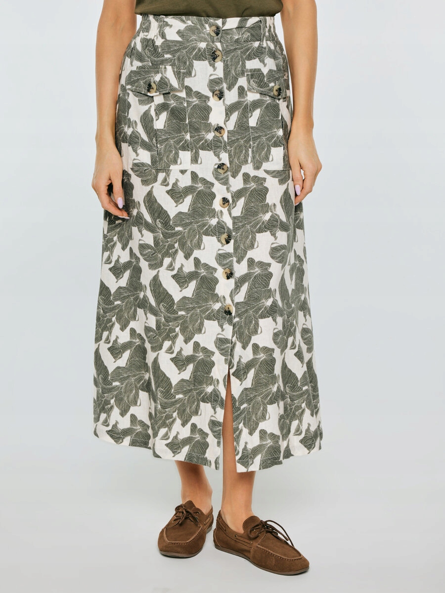 Big Star Sukně s rostlinným vzorem Roliana 000 L